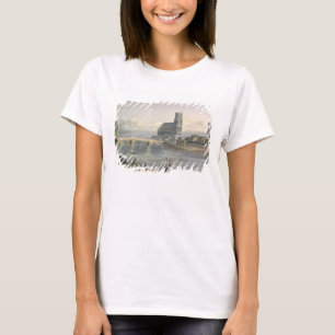 Uitzicht van Mantes uit 'Uitzichten op de Seine', T-shirt