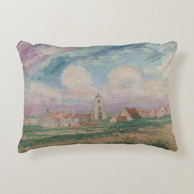 Uitzicht van Mariakerke Accent Kussen (Voorkant)