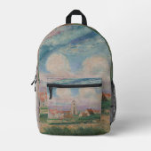 Uitzicht van Mariakerke Bedrukte Rugzak (Voorkant)