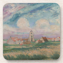 Uitzicht van Mariakerke Bier Onderzetter