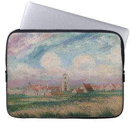 Uitzicht van Mariakerke Laptop Sleeve