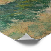 Uitzicht van Mariakerke Poster (Hoek)