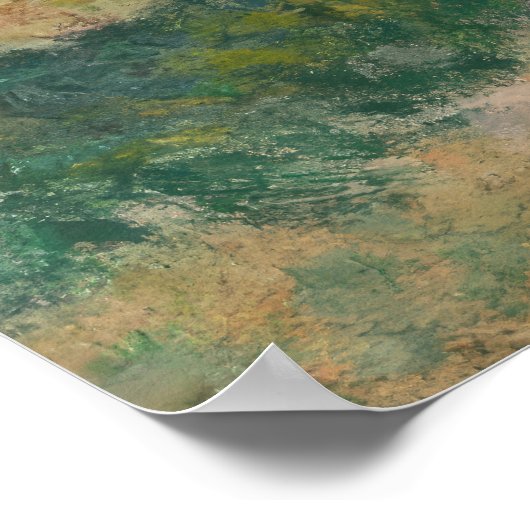 Uitzicht van Mariakerke Poster (Hoek)