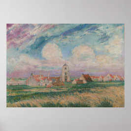 Uitzicht van Mariakerke Poster