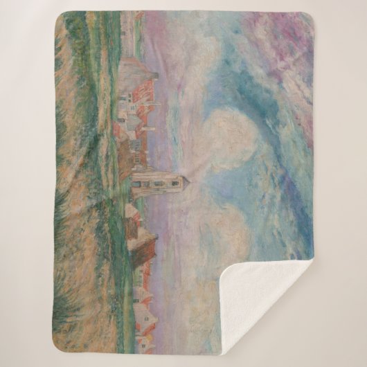 Uitzicht van Mariakerke Sherpa Deken (Voorkant)