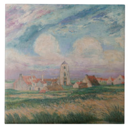 Uitzicht van Mariakerke Tegeltje