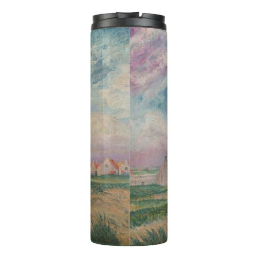 Uitzicht van Mariakerke Thermosbeker (Achterkant)