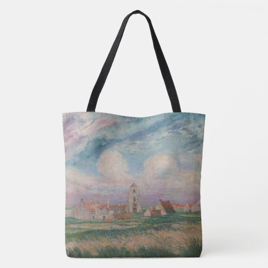 Uitzicht van Mariakerke Tote Bag (Achterkant)
