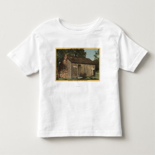 Uitzicht van Mark Twain Cabin op Jackass Hill Kinder Shirts (Voorkant)