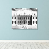Uitzicht van Marlborough House in Pall Mall Canvas Afdruk (Insitu (Houten vloer))