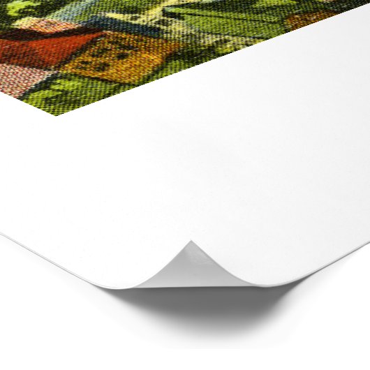 Uitzicht van Marquette, Briefkaart Michigan Poster (Hoek)