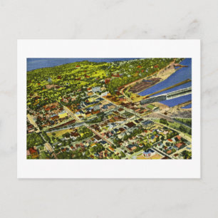 Uitzicht van Marquette, Michigan Briefkaart