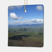 Uitzicht van Mary's Rock Keramisch Ornament (Links)