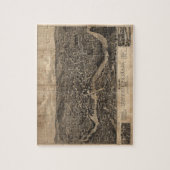 Uitzicht van Massachusetts in 1879 Legpuzzel (Verticaal)