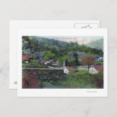 Uitzicht van McCray'sCloverdale, CA Briefkaart (Voorkant / Achterkant)