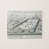 Uitzicht van Mekka, van "Entwurf einer histischen Legpuzzel (Horizontaal)