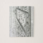 Uitzicht van Mekka, van "Entwurf einer histischen Legpuzzel (Verticaal)