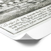 Uitzicht van Mekka, van "Entwurf einer histischen  Poster (Hoek)