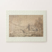 Uitzicht van Messina Harbour - Louis Francois Cass Legpuzzel (Horizontaal)