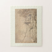 Uitzicht van Messina Harbour - Louis Francois Cass Legpuzzel (Verticaal)