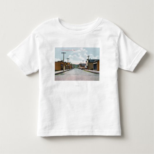 Uitzicht van Metcalf Street Kinder Shirts (Voorkant)