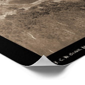 Uitzicht van mevrouw Livingston's Hill SD 1887 Poster (Hoek)