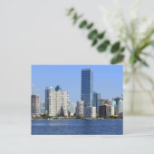 Uitzicht van Miami Skyline Briefkaart (Staand voorkant)
