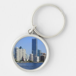 Uitzicht van Miami Skyline Sleutelhanger