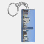 Uitzicht van Miami Skyline Sleutelhanger (Voorkant Links)