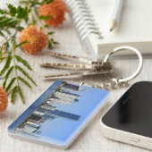 Uitzicht van Miami Skyline Sleutelhanger (Voorkant Rechts)