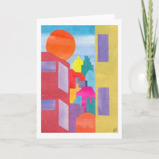 Uitzicht van Mijn Venster Kaart (Voorkant)