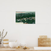 Uitzicht van Mill Valley-Mill Valley, CA Poster (Keuken)