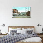 Uitzicht van Miners Street Yerka, CA Canvas Afdruk (Insitu (Slaapkamer))