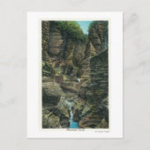 Uitzicht van Minnehaha Gorge Briefkaart (Voorkant)