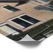 Uitzicht van Mission Street, Ketchikan, AK Poster (Hoek)