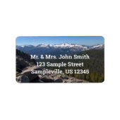 Uitzicht van Mitchell Peak in het Nationaal Park S Etiket (Voorkant)