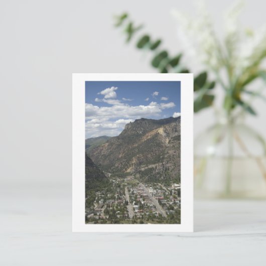 uitzicht van moed briefkaart (Staand voorkant)