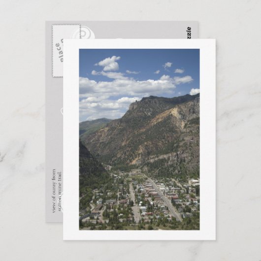 uitzicht van moed briefkaart (Voorkant / Achterkant)