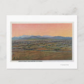 Uitzicht van Mohave Desert Briefkaart (Voorkant)