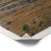 Uitzicht van Mohave Desert Poster (Hoek)