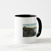 Uitzicht van Mohegan Bluffs and Southeast Mok (Voorkant rechts)