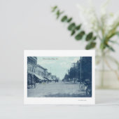 Uitzicht van Montana AvenueBillings, MT Briefkaart (Staand voorkant)