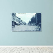 Uitzicht van Montana AvenueBillings, MT Canvas Afdruk (Insitu (Houten vloer))