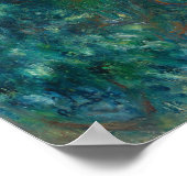 Uitzicht van Monte Carlo - Auguste Renoir Fine Art Poster (Hoek)