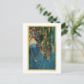 Uitzicht van Monterey en Presido Briefkaart (Staand voorkant)