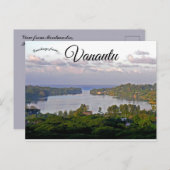 Uitzicht van Montmartre Port Vila Vanuatu Briefkaart (Voorkant / Achterkant)