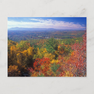 Uitzicht van Monument Mountain Foliage Briefkaart