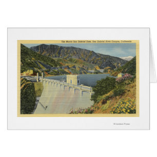 Uitzicht van Morris San Gabriel Dam