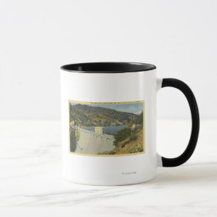 Uitzicht van Morris San Gabriel Dam Mok