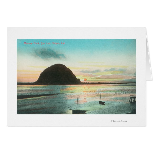 Uitzicht van Morrow Rock en de Bay (Voorkant Horizontaal)